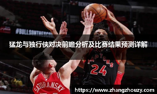 猛龙与独行侠对决前瞻分析及比赛结果预测详解